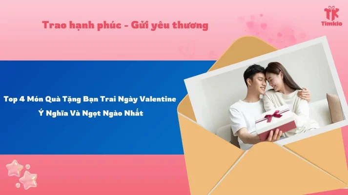 món quà tặng bạn trai ngày valentine