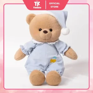 gấu bông teddy bear xanh đứng