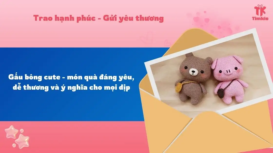 Gấu bông cute