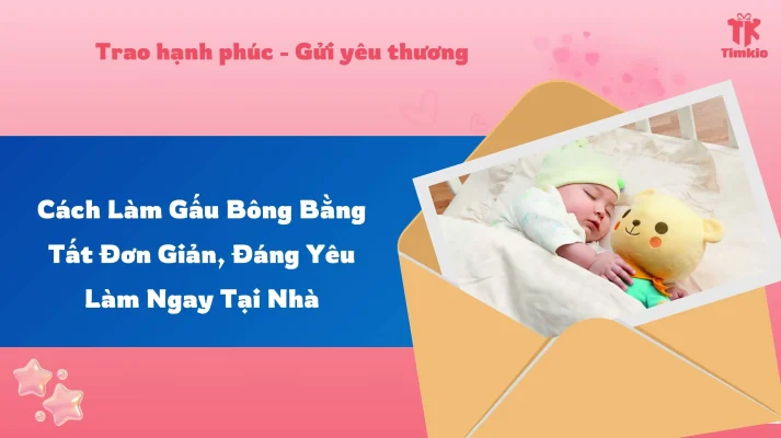 Gấu bông cho trẻ sơ sinh